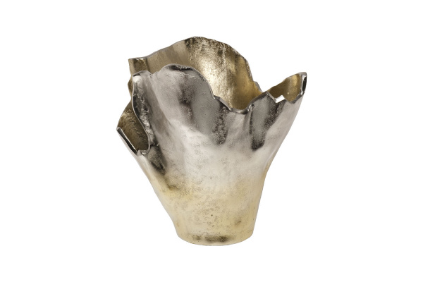 Ваза металлическая серебро/шампань 71PN-1812